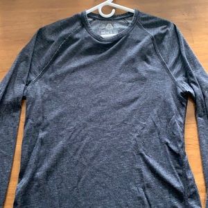 Long sleeve grey thermal